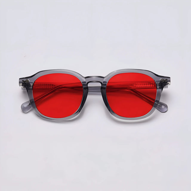 Product photo of AfterDark lens blue light blockers Grey frame