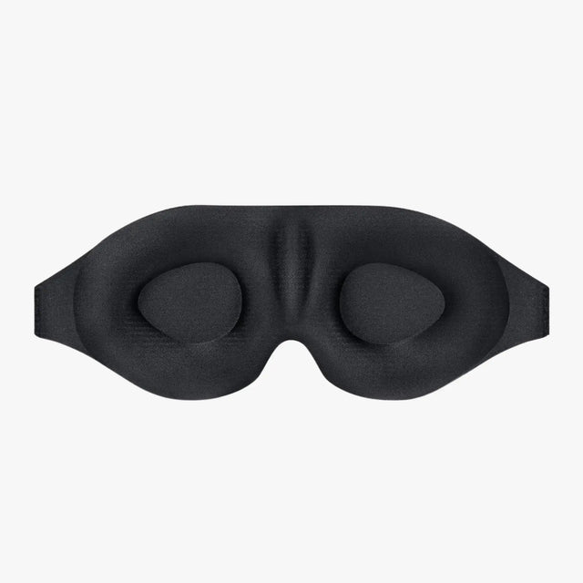 Twilight Sleep Mask AirMag Pro looking from the inside view with white background